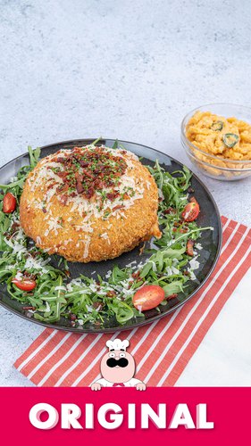 Giant Crispy Pork Sausage Pasta Bomb