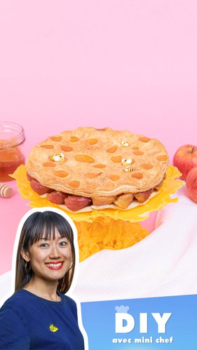 DIY avec Mini Chef - Épisode 3 - La tarte ruche croustillante