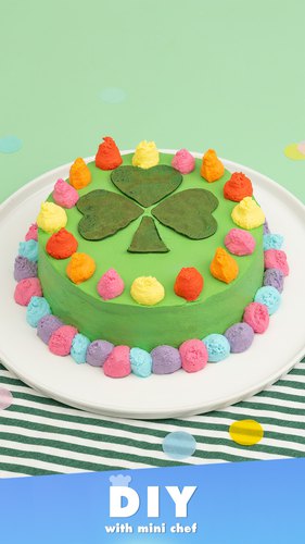 Saint Patrick's Crepe Cake