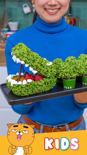 Rice Krispies Crocodile