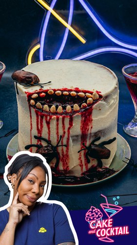 Creepy Cockroach Cake