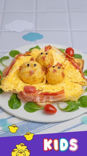 Hash Brown Baby Chicks