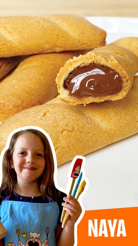 Les baguettes choco-noisettes de Naya