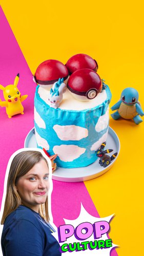 Pokeball Power Cake