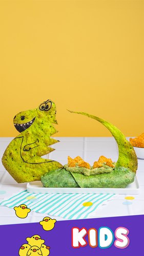 Dino Burrito For Kids