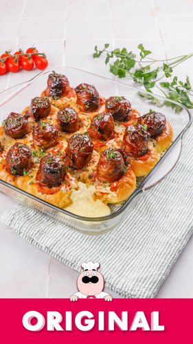 Garlicky Meatball Sliders
