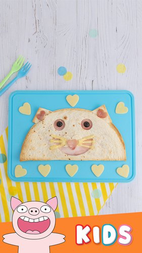 Kitty Cat Tortilla Pockets