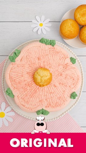 Pull-Apart Flower Cupcakes