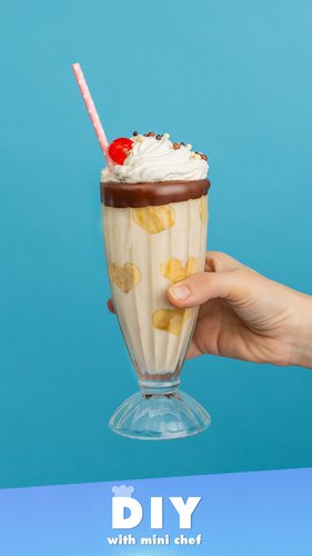 Cutest Banoffee Milkshake