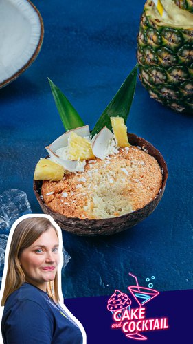 Coconut Cocktail & Cake