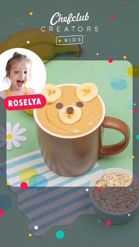 Le mug cake ourson de Roselya