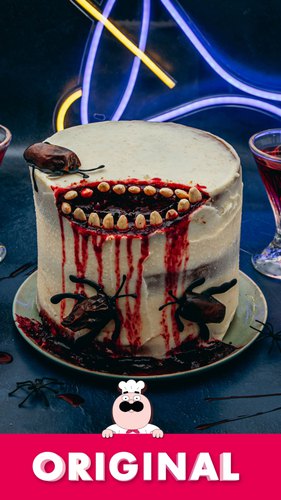 Creepy Cockroach Cake