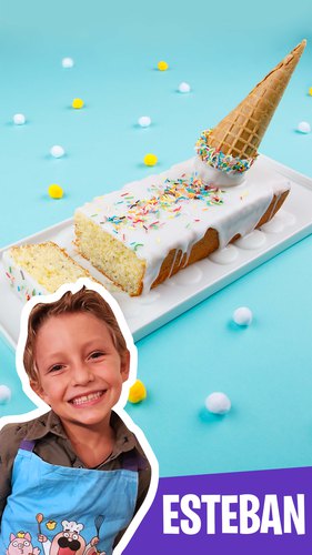 Cake au citron trompe-l'oeil
