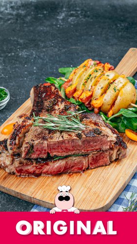 Ribeye Feast & Hasselback Potatoes
