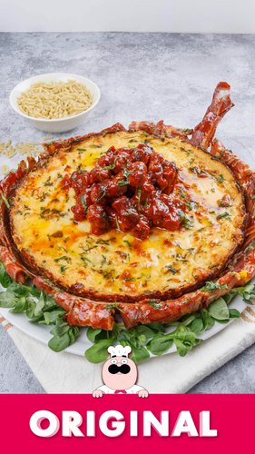 Bacon Basket Mac N Cheese