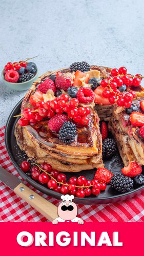 Tiramisu Pancake Delight