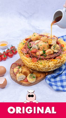 Burger In A Haystack
