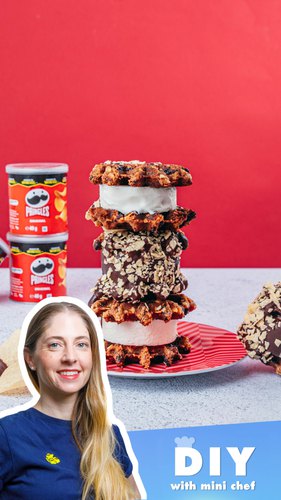 Ice Cream Chippers Sandwich