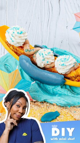 Seaside Banana Boat Churro