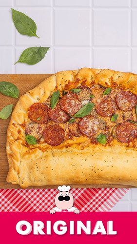 Pepperoni Lasagna Pizza
