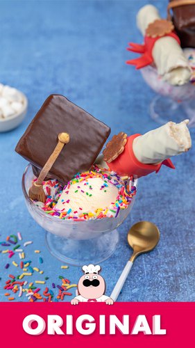 Graduation Ice Cream Sundae