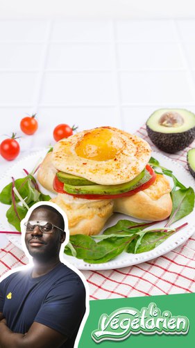 Brunch végétarien tout n'œuf