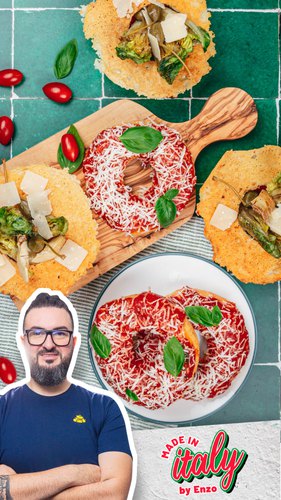 Savory Italian Pizza Donuts