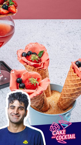 Romantic Rose Cocktail