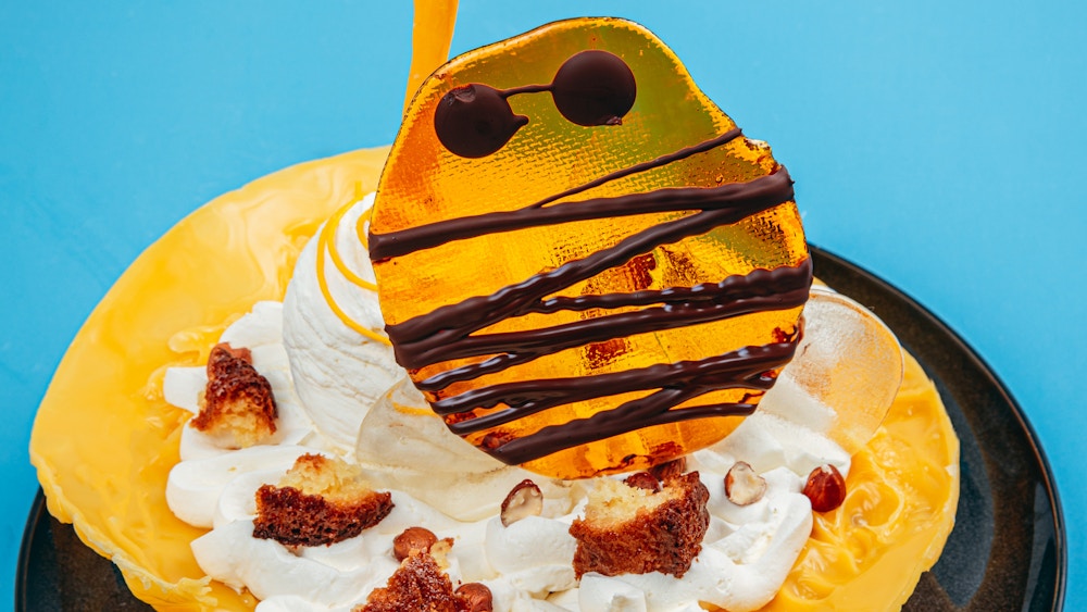 Les abeilles butinent nos desserts !