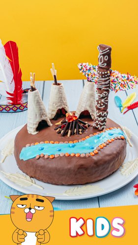Le gâteau tipi