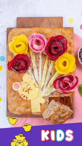 Lola's Beet Focaccia