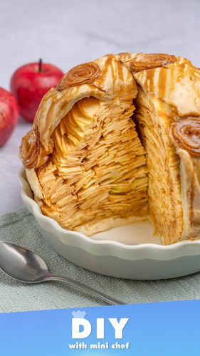 Towering Apple Pie