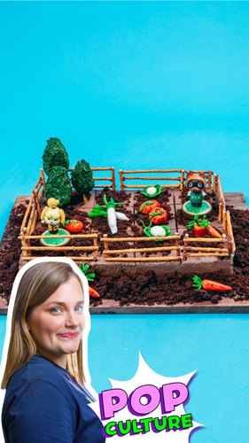 Animal Crossing Cake