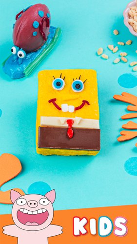 Spongebob & Teddy Bear Snack