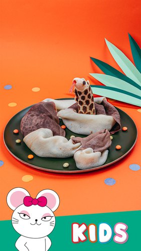 Silly Snake Crepe