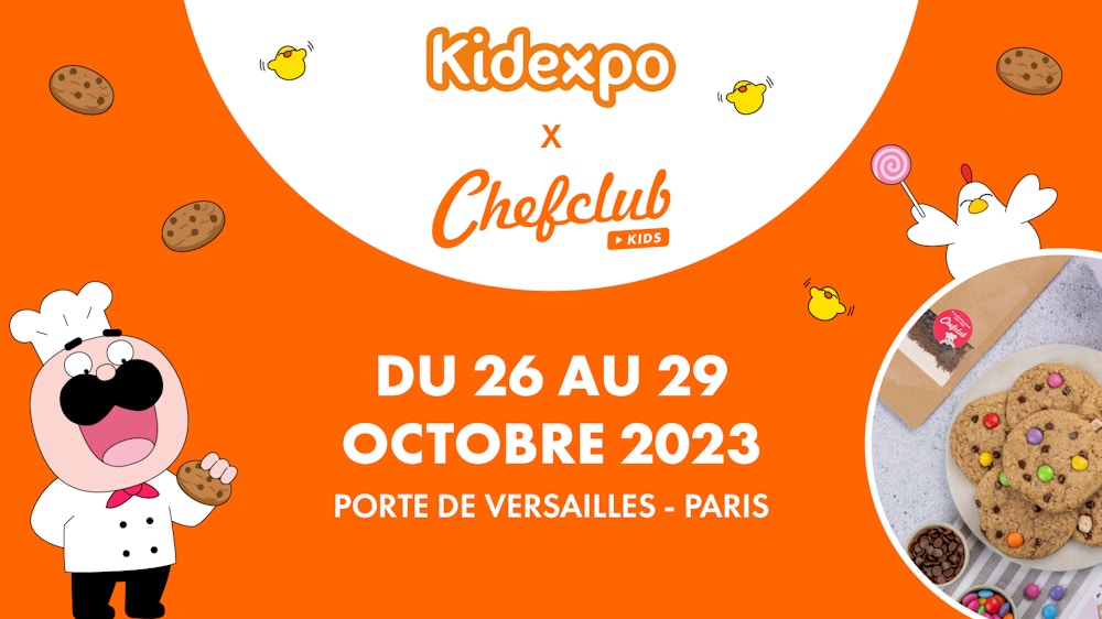 Chefclub était à Kidexpo pour s&rsquo;amuser et cuisiner en famille !