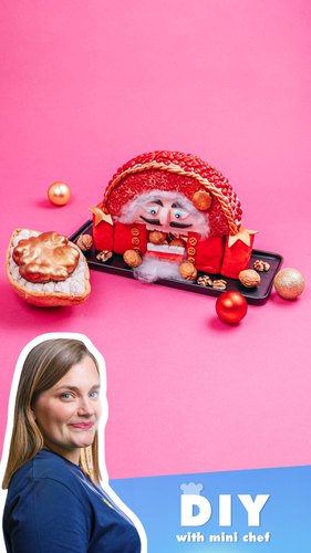 Christmas Nutcracker Cake