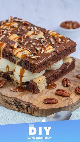 Brookie Ice Cream Bars