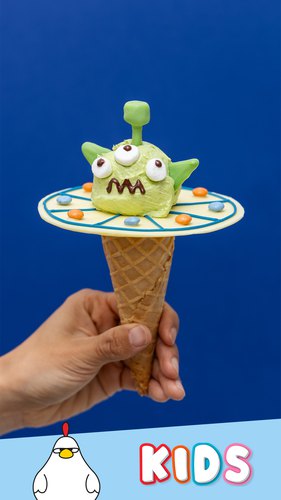 UFO Alien Ice Cream