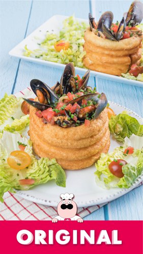 Les mini-casseroles de moules frites