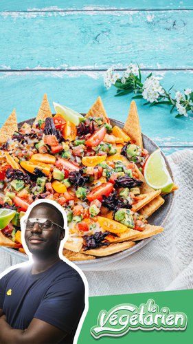 Nachos à l'hibiscus