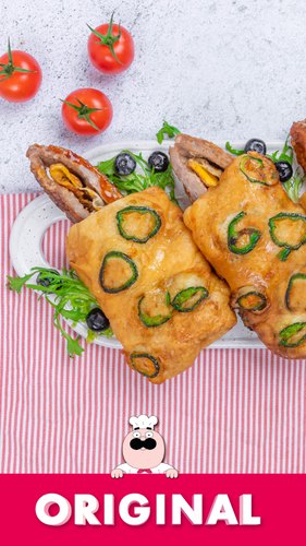 Fried Breakfast Hot Pockets