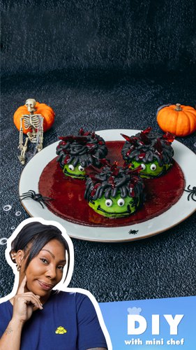 Frankenstein's Monster Cake